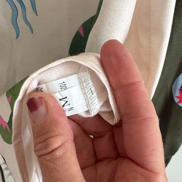 Colorful Patterned Button Down Shirt - Picture 5 of 6